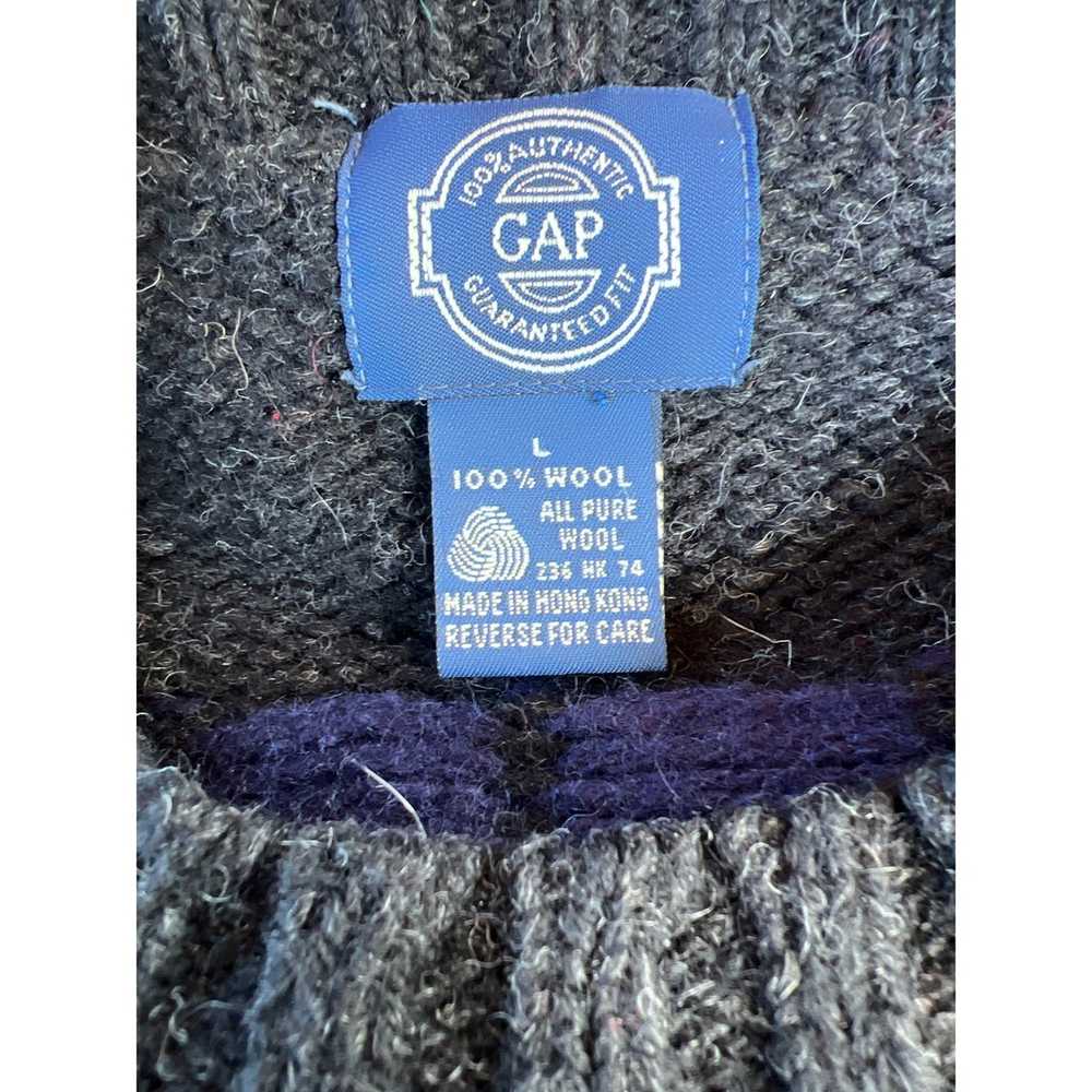 Gap Authentic True Vintage GAP 100% Wool Vintage … - image 4