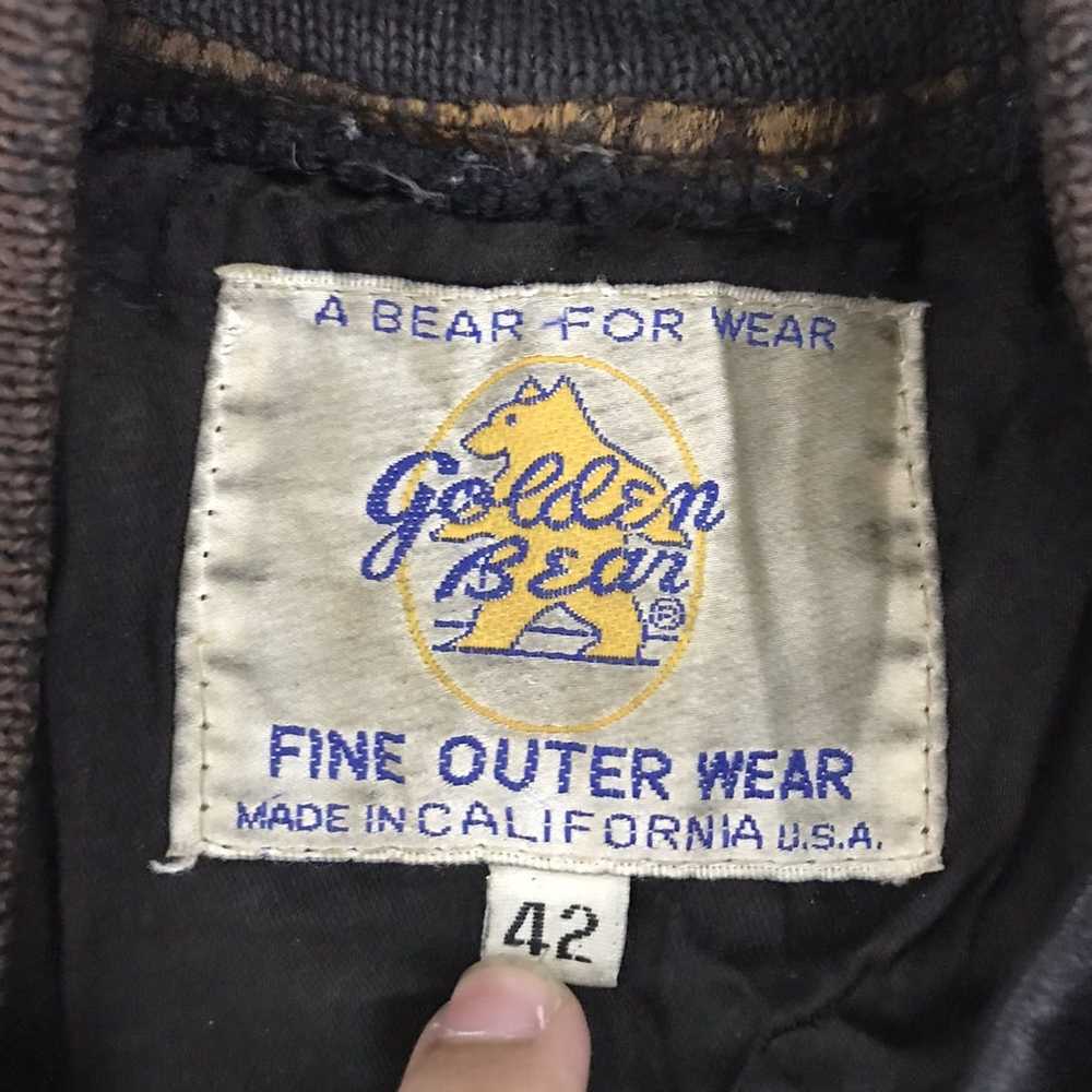 Golden Bear Vintages 80s GOLDEN BEAR USA Black Le… - image 4