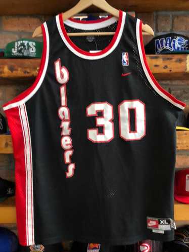 Rare Vintage Nike Rasheed Wallace Portland Trailblazers shops Jersey Size M