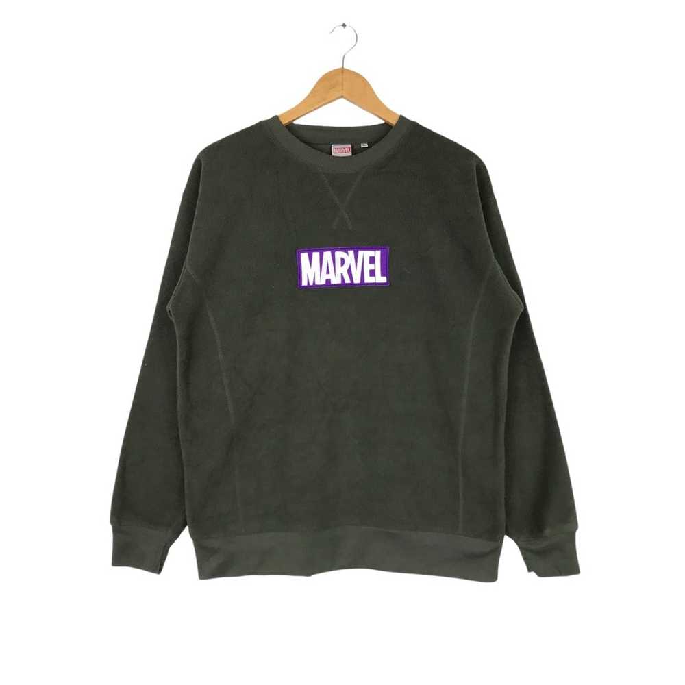 Marvel Comics × Vintage MARVEL Fleece Sweatshirt Box … - Gem