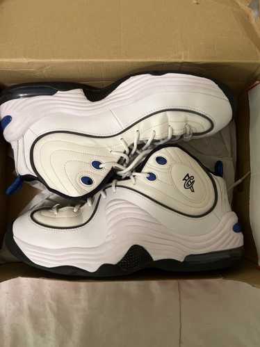 Nike Mens Size 8.5 Air Penny Hardaway 2 Atlantic Blue White Shoes  333886-401