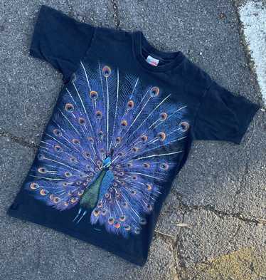 Vintage 90s peacock print - Gem