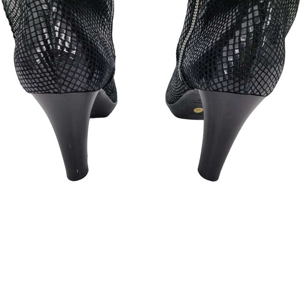 Aquatalia Aquatalia Boots Leather Snake Mid Calf … - image 6