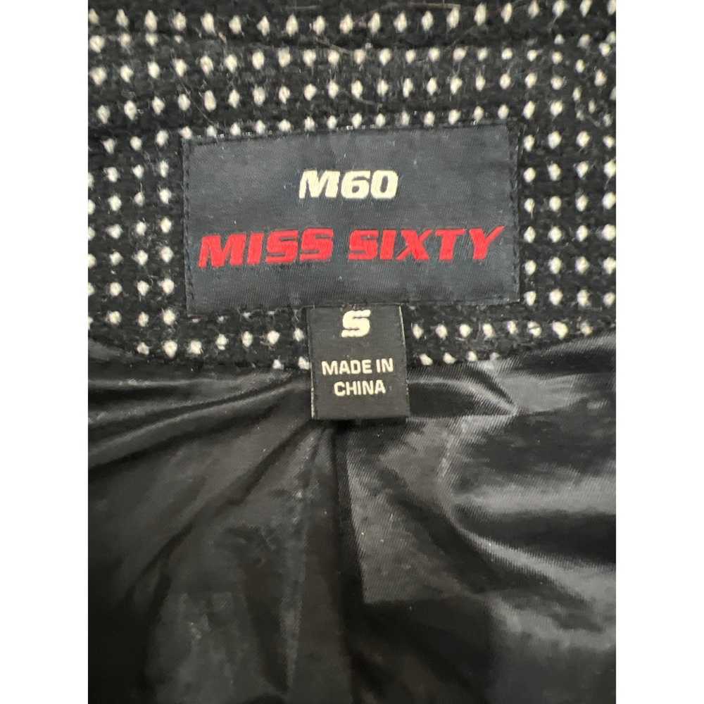 Miss Sixty Miss Sixty Peacoat Tweed Jacket Wool B… - image 3