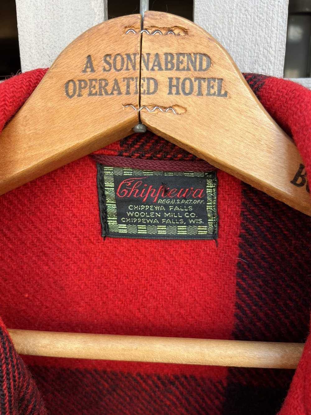 Cashmere & Wool × Chippewa × Vintage 1940s Chippe… - image 2