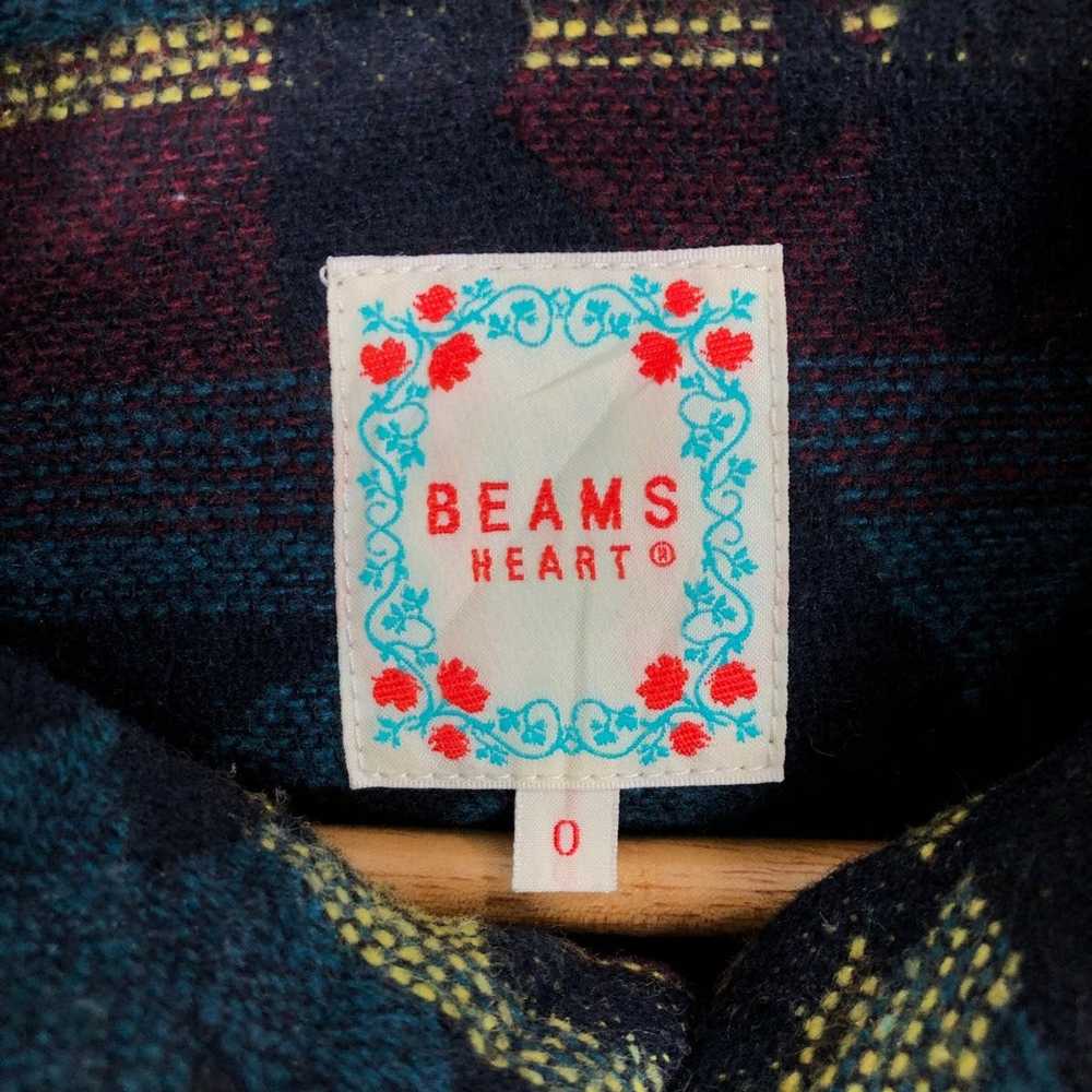 Beams Plus × Japanese Brand Beams Heart Shawl Col… - image 8