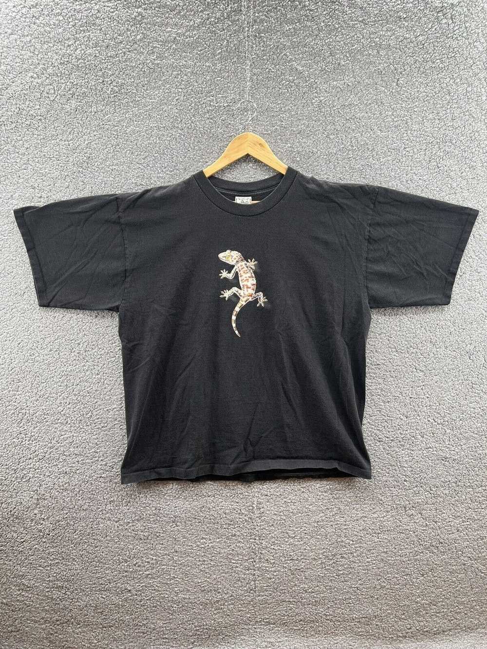 Other Alore Made In USA Black Gecko Vintage T-Shi… - image 1