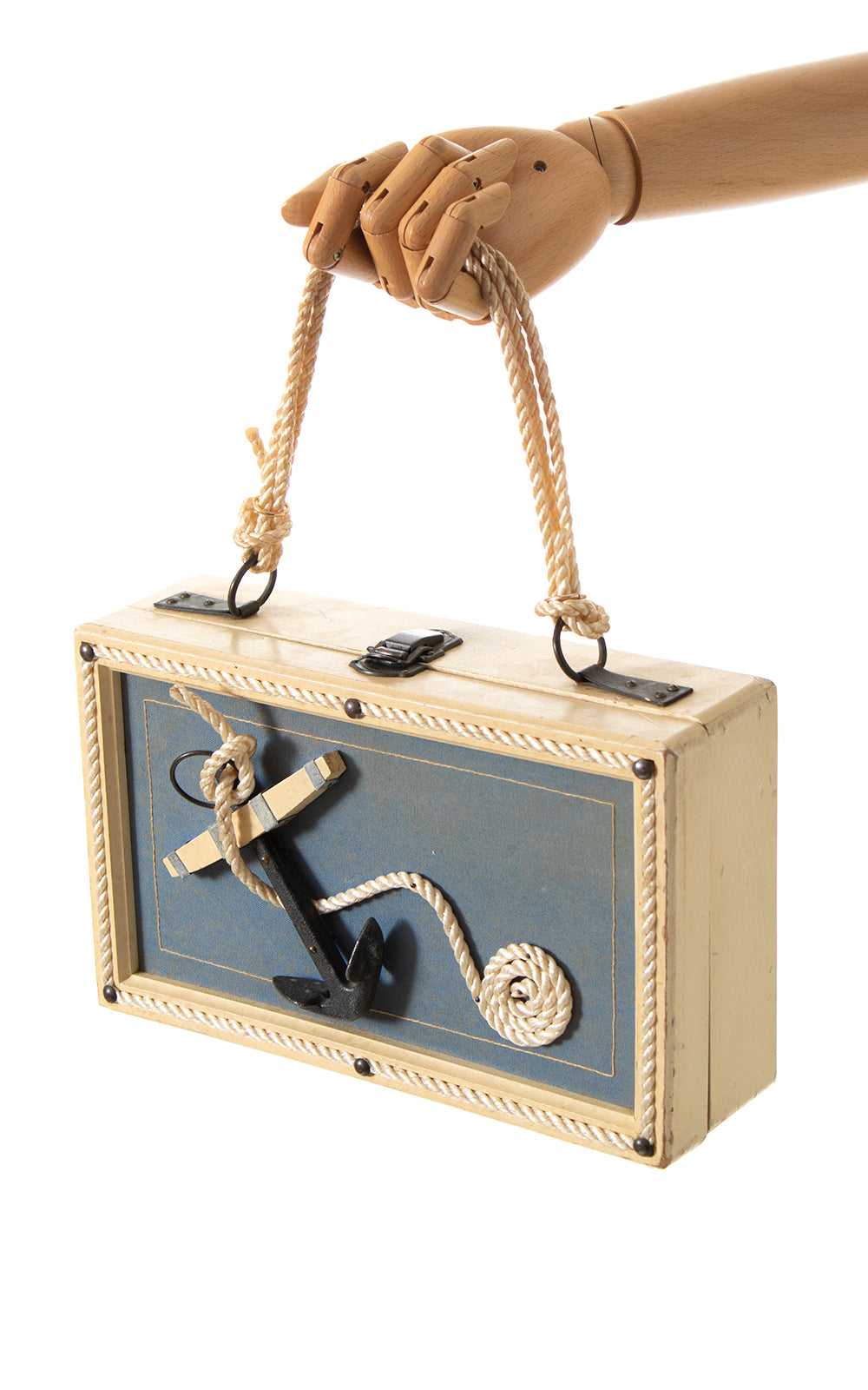 1960s Anchor Novelty Box Purse - image 3