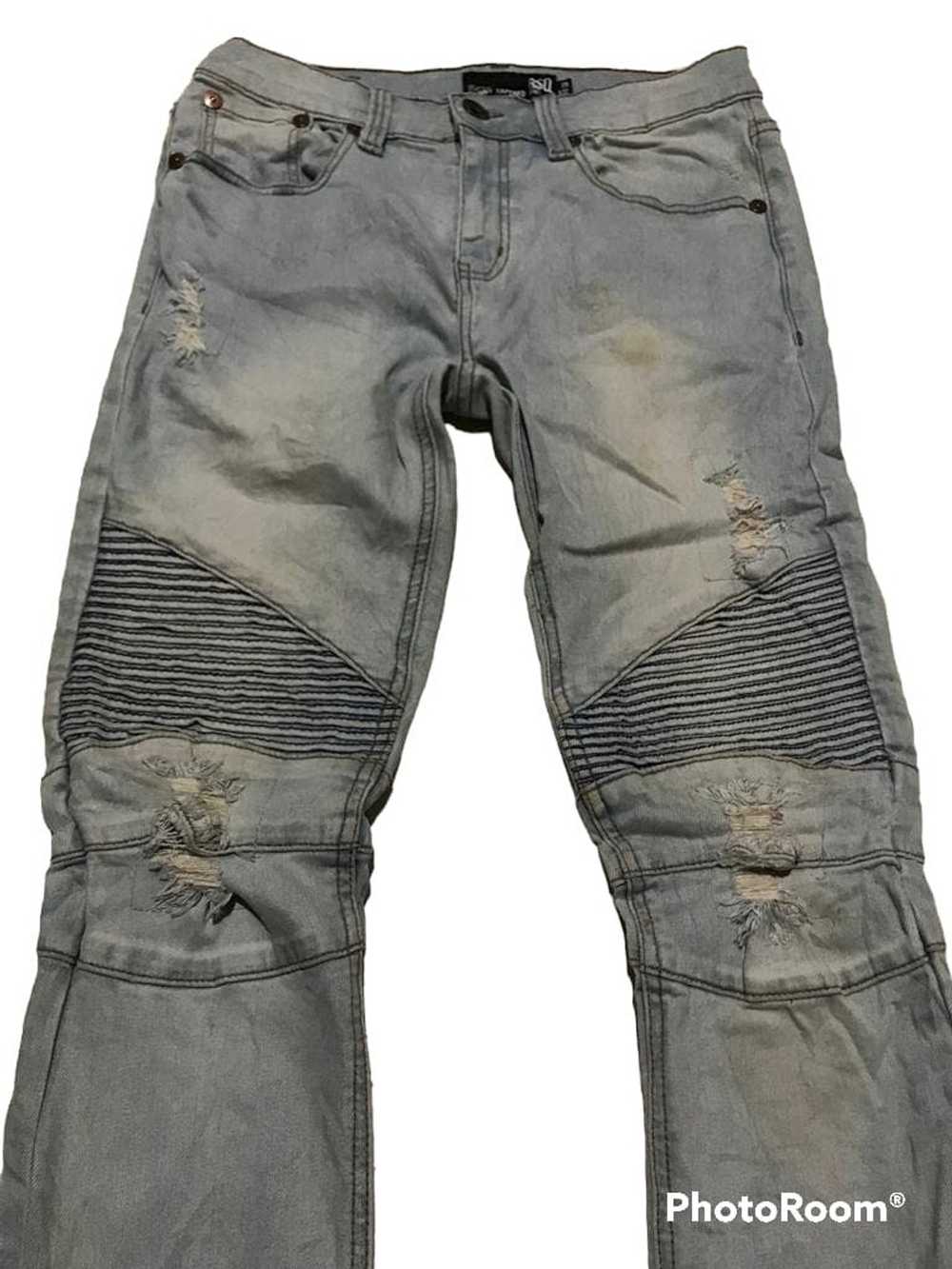 Distressed Denim × Rsq RSQ JEANS SEATTLE SKINNY T… - image 3