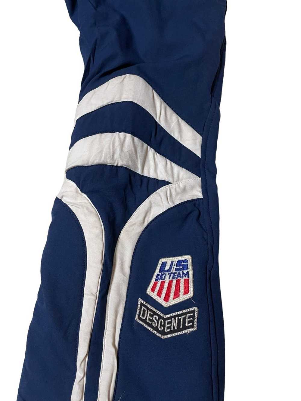 Descente × Ski × Usa Olympics Vintage Usa Ski Tea… - image 3