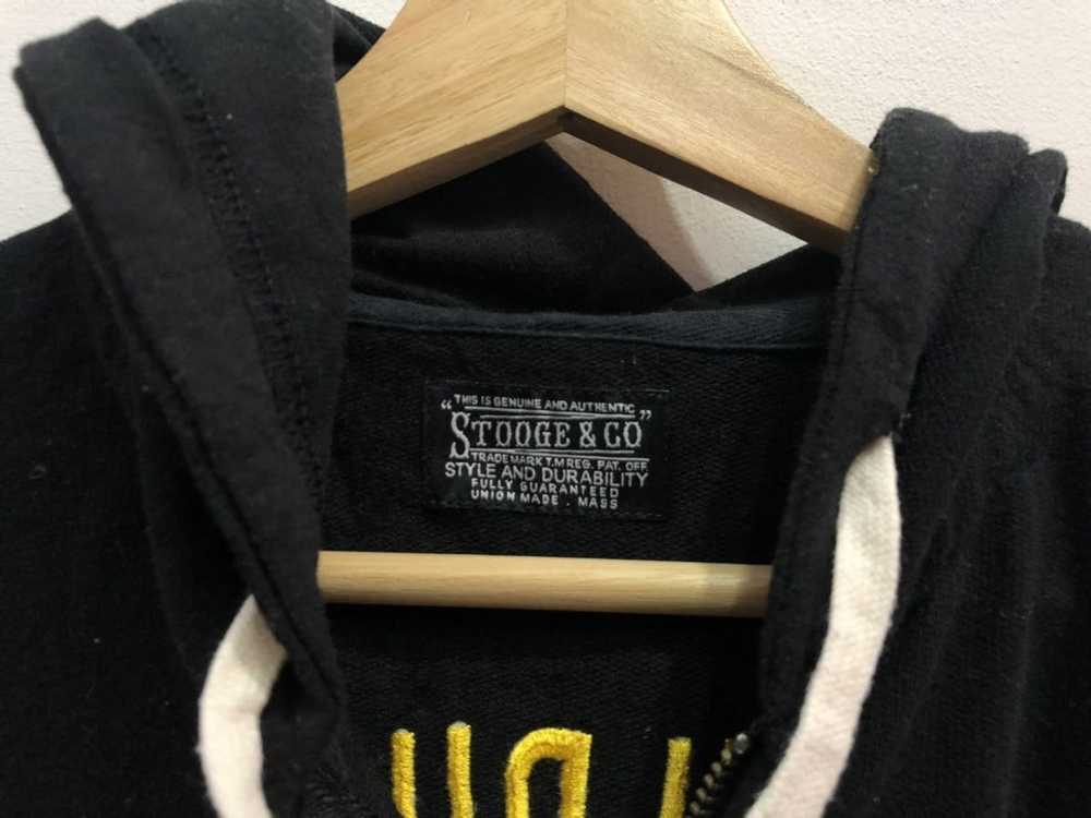 Japanese Brand Stooge & Co Sweater Hoodie - image 6