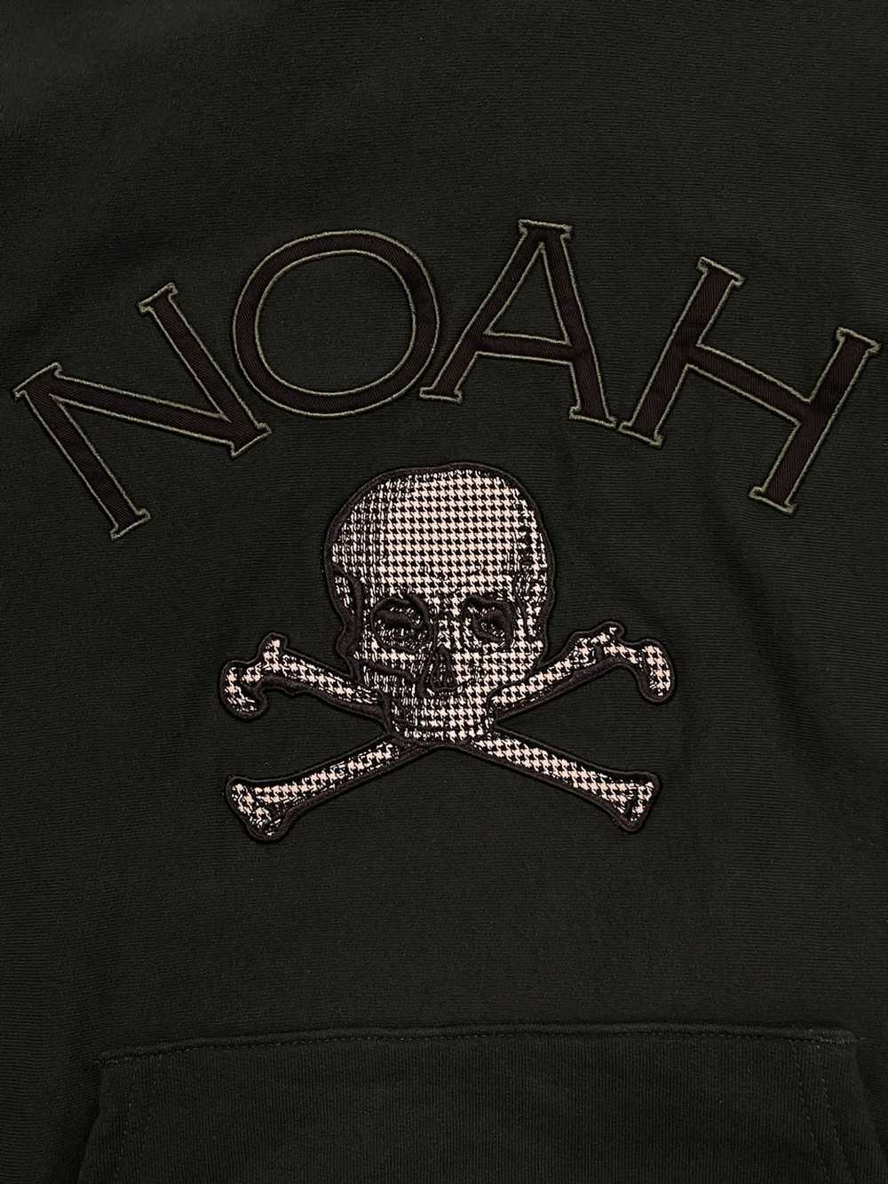 Noah Noah Green Houndstooth Jolly Rodger Hoodie - image 4