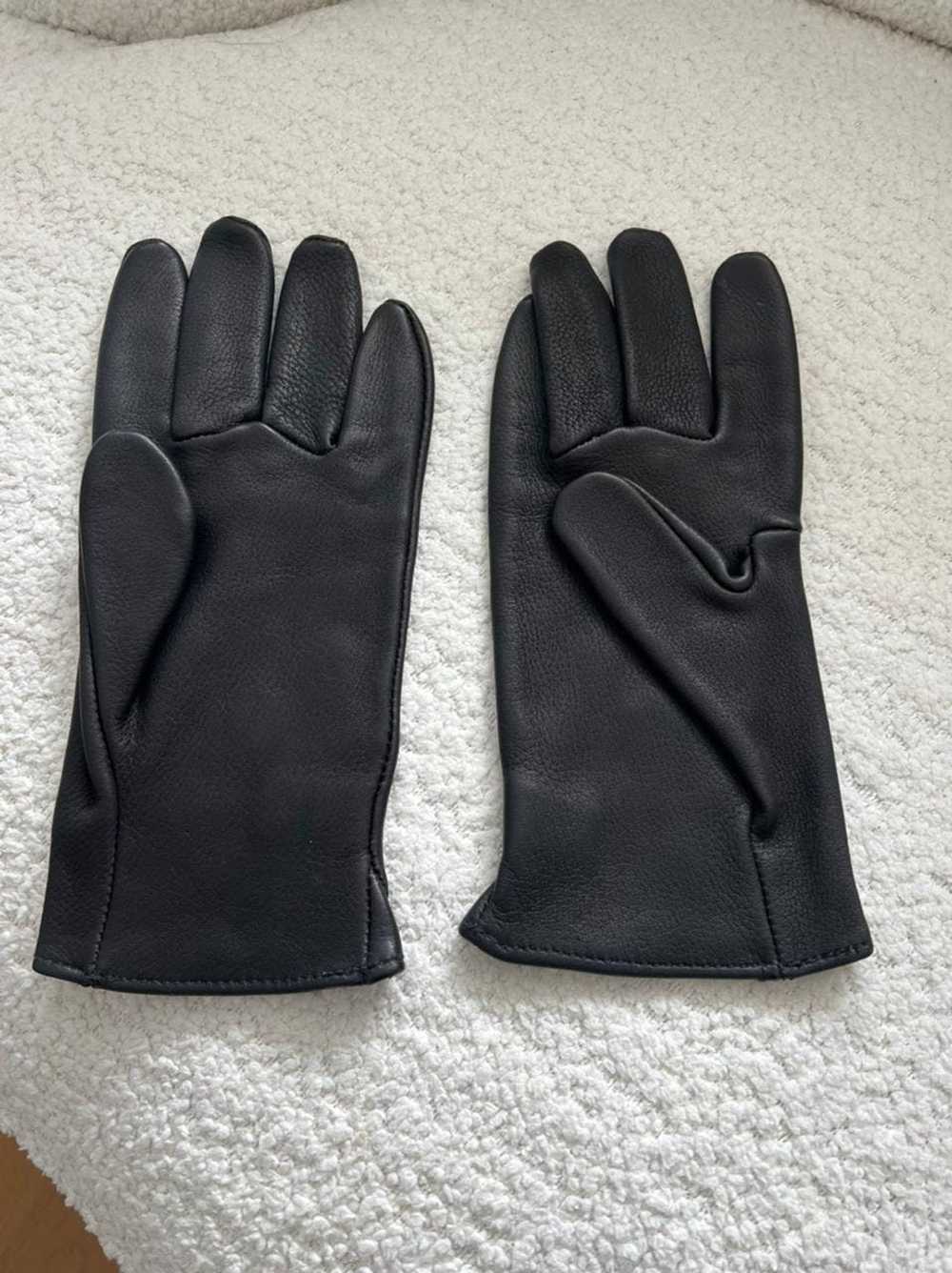 Chrome Hearts Leather gloves - Gem