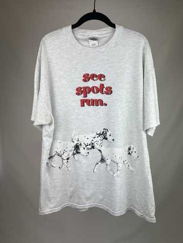 Vintage Disney 101 Dalmatian Shirt White Kids Size 5/6 5T 6T RARE! Single  Stitch