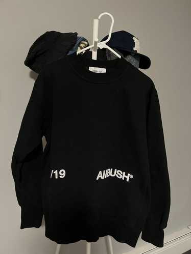 Ambush Design Ambush Black Logo Sweatshirt