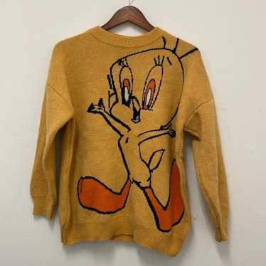 Vintage Vintage Rare Knit Tweedy Knit Sweater Siz… - image 1