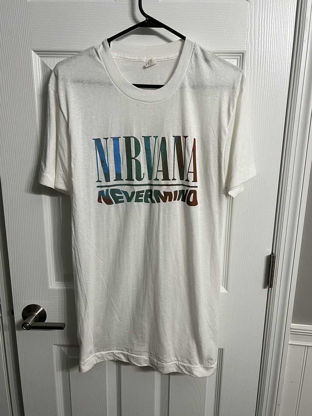 Vintage nirvana nevermind t-shirt - Gem