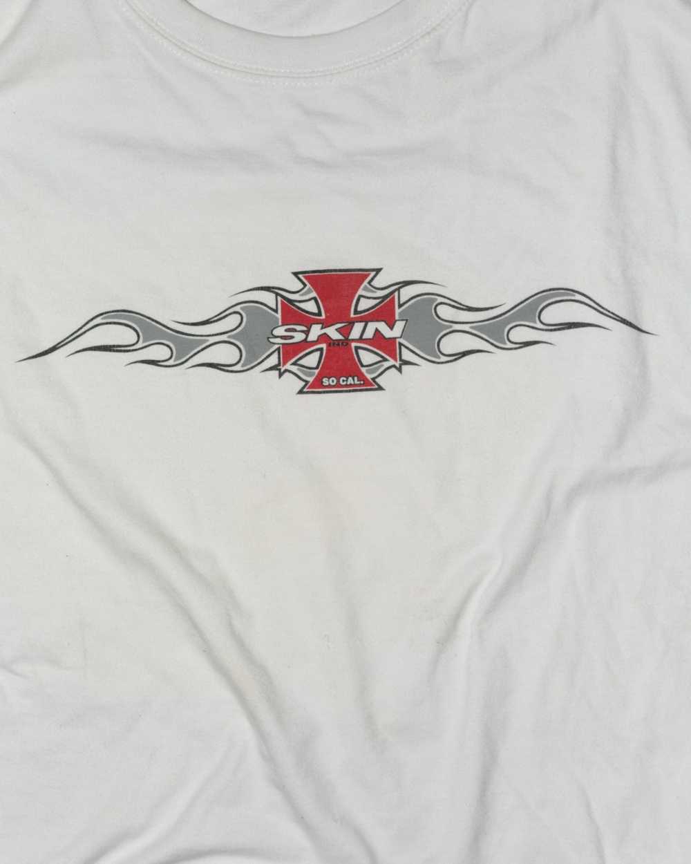 Vintage SKIN INDUSTRIES WHITE LONGSLEEVE - image 3