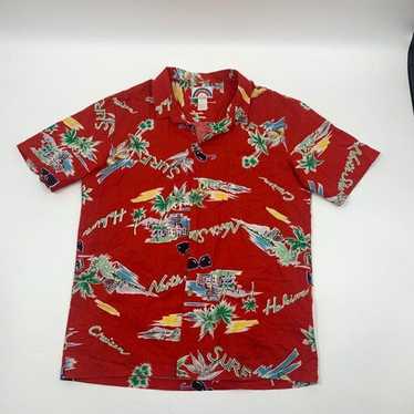 Hawaiian Shirt × Made In Usa × Paradise Found Vint
