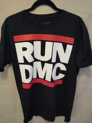 Band Tees × Run Dmc Run DMC 100% Cotton Band T-Shi