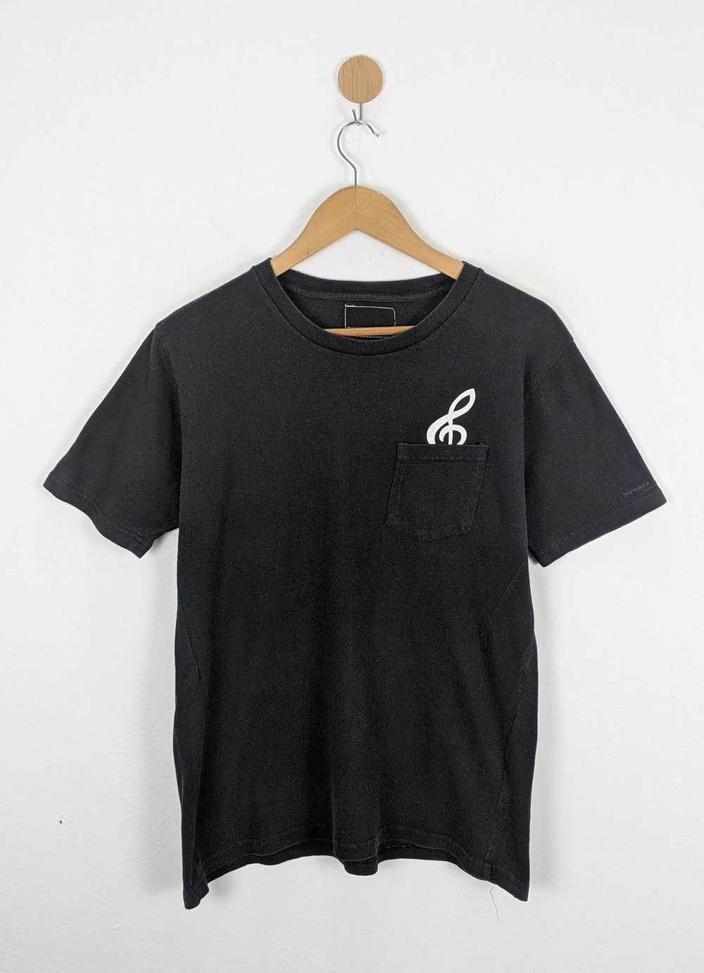Number (N)ine Number Nine Denim Music Notes Pocket shirt
