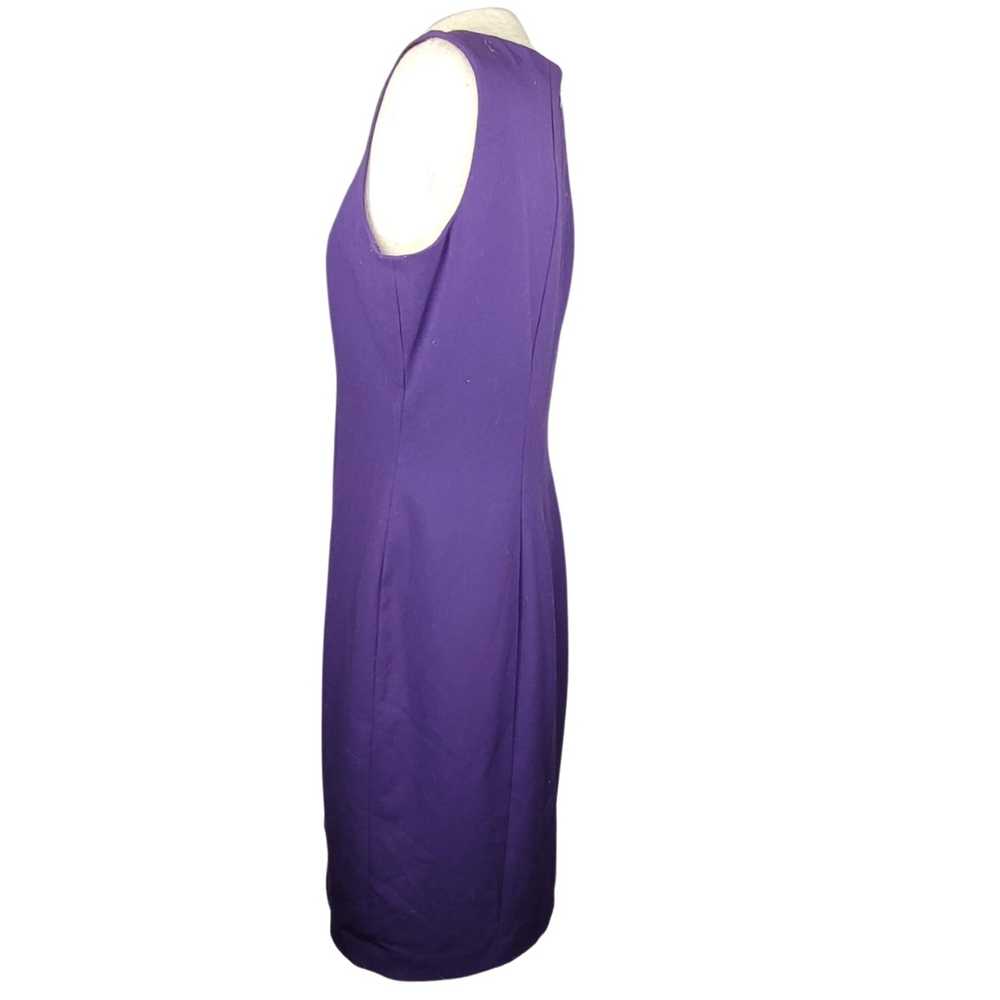 Calvin Klein Calvin Klein Purple Cocktail Dress S… - image 2