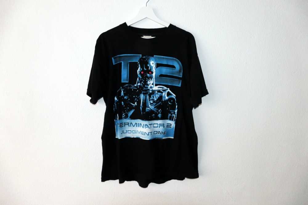 Vintage Terminator T2 Vintage 1991 Shirt - VERY R… - image 1