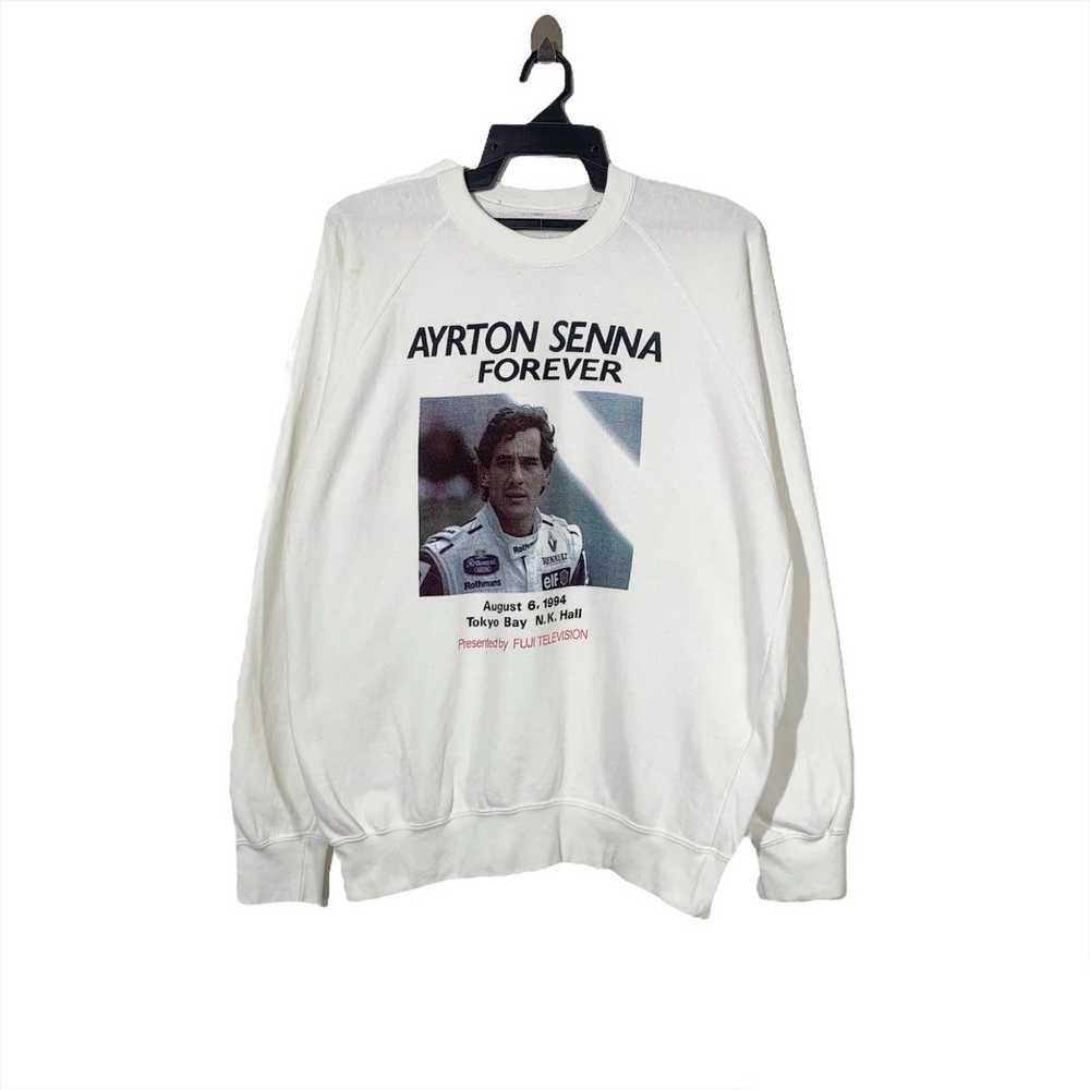 Racing × Vintage Vintage Ayrton senna forever mem… - image 1