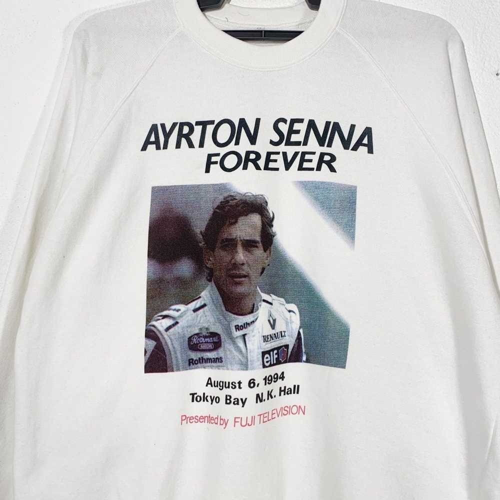 Racing × Vintage Vintage Ayrton senna forever mem… - image 3