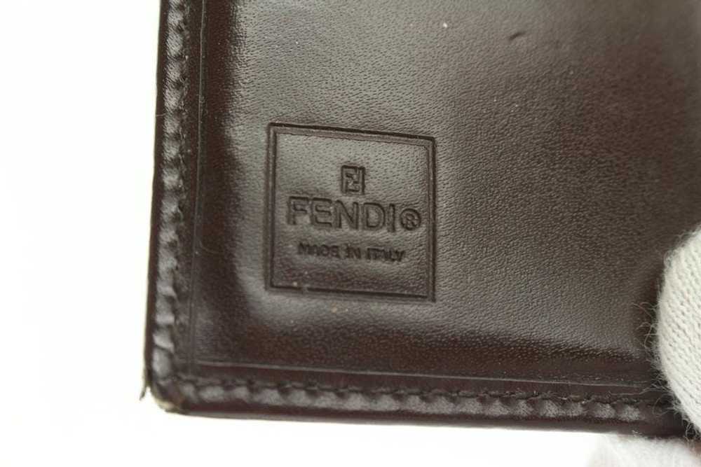 Fendi Fendi Monogram FF Zucca Compact Bifold Wall… - image 11