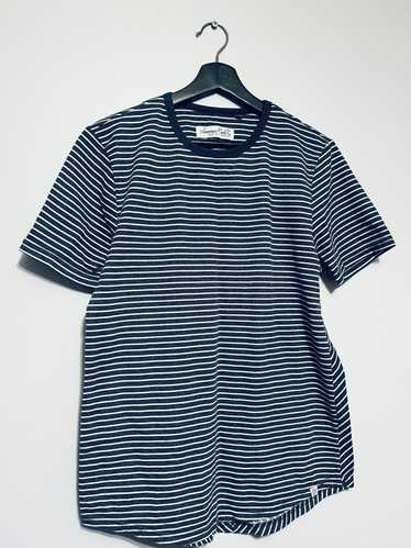 Sovereign Code Sovereign Code striped blue t shirt