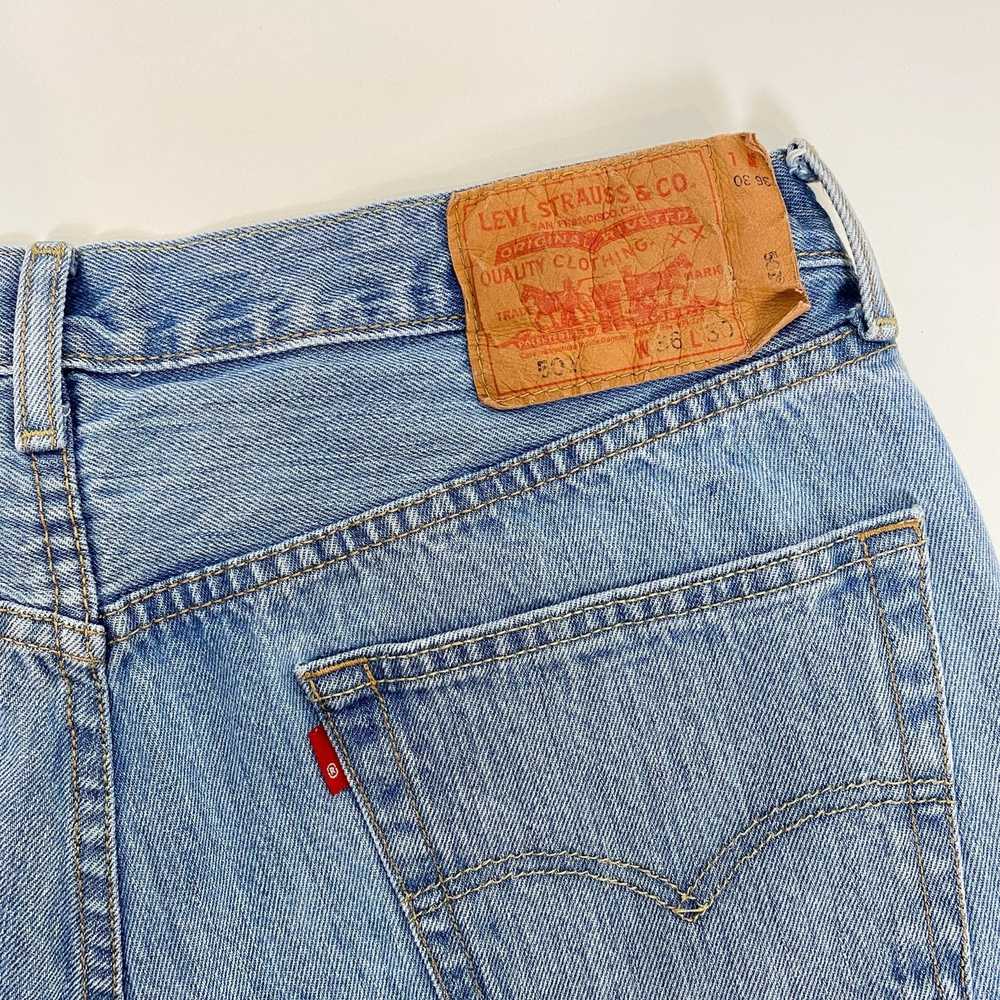 Levi's Levi's Men's 501 Button Fly Jeans Sz 36x30 - image 5