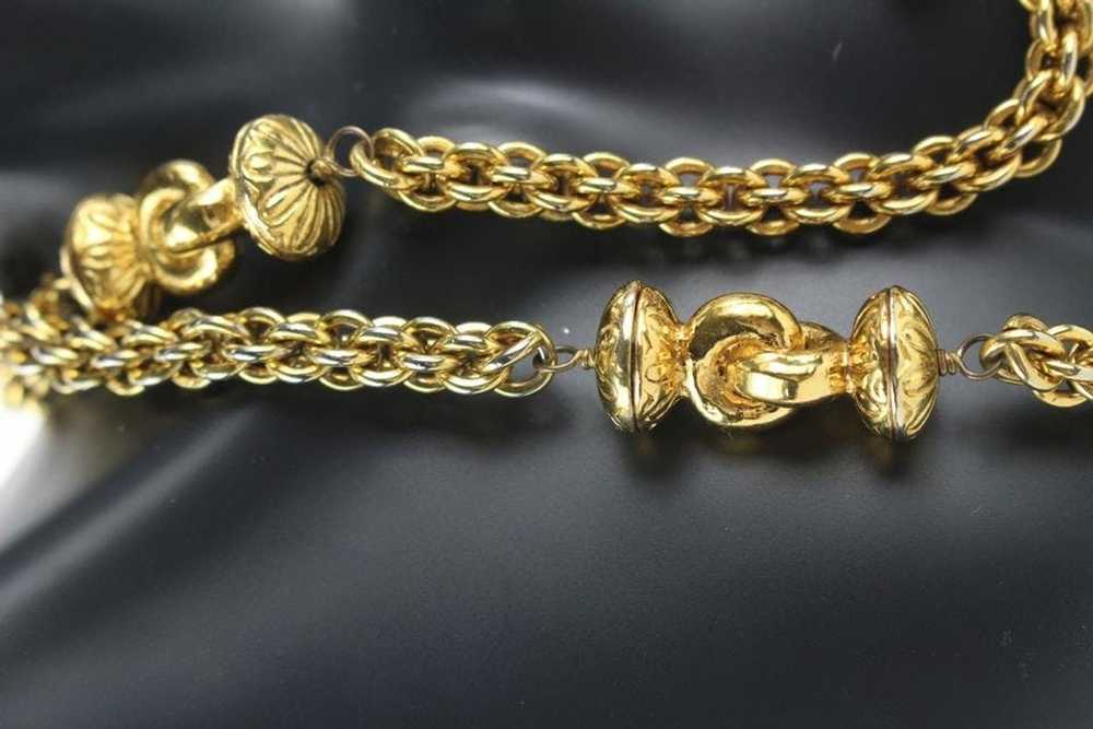 Chanel Chanel Rare Vintage Lamb Chain Link Twist Neck… - Gem