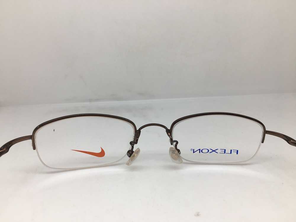 Nike Nike 4003 AF Brown Half Rim RX Eyeglasses Fr… - image 5