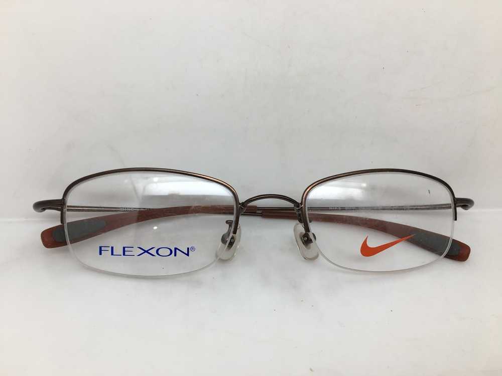 Nike Nike 4003 AF Brown Half Rim RX Eyeglasses Fr… - image 7