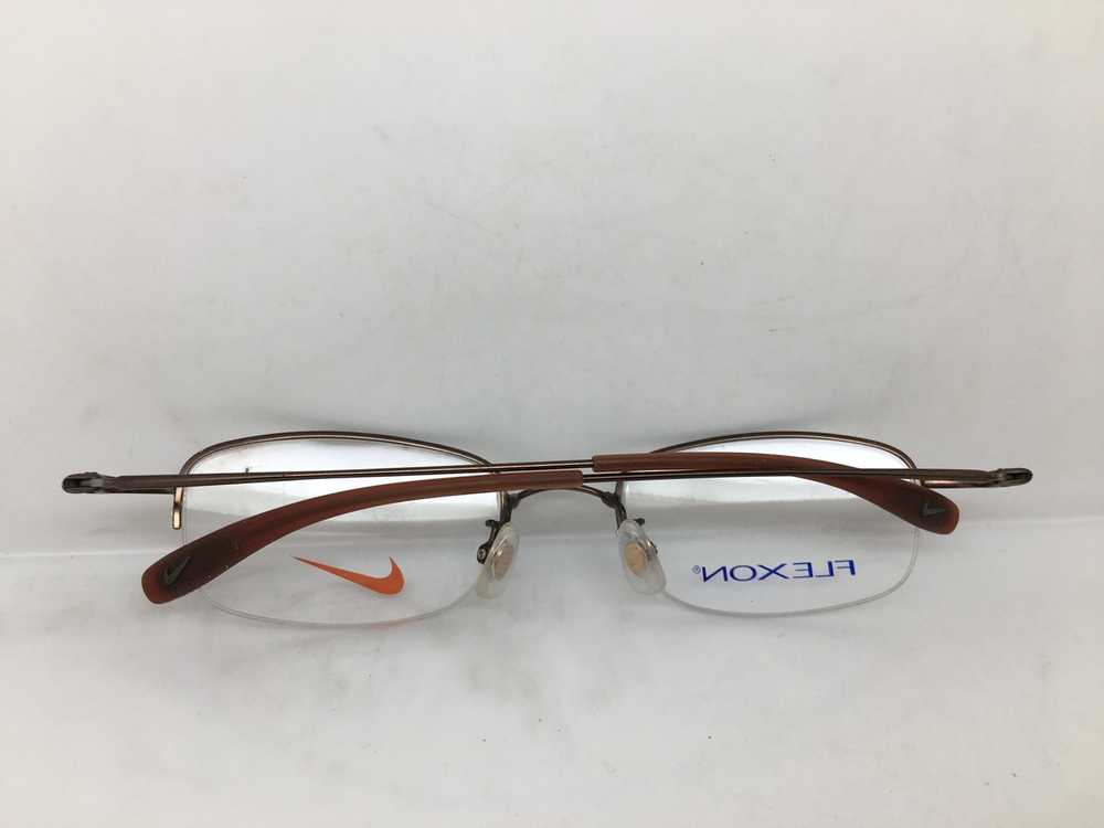 Nike Nike 4003 AF Brown Half Rim RX Eyeglasses Fr… - image 8