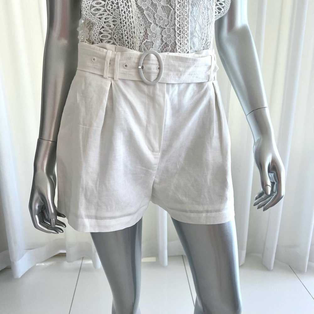 Other Parker women linen shorts size 2 - image 2