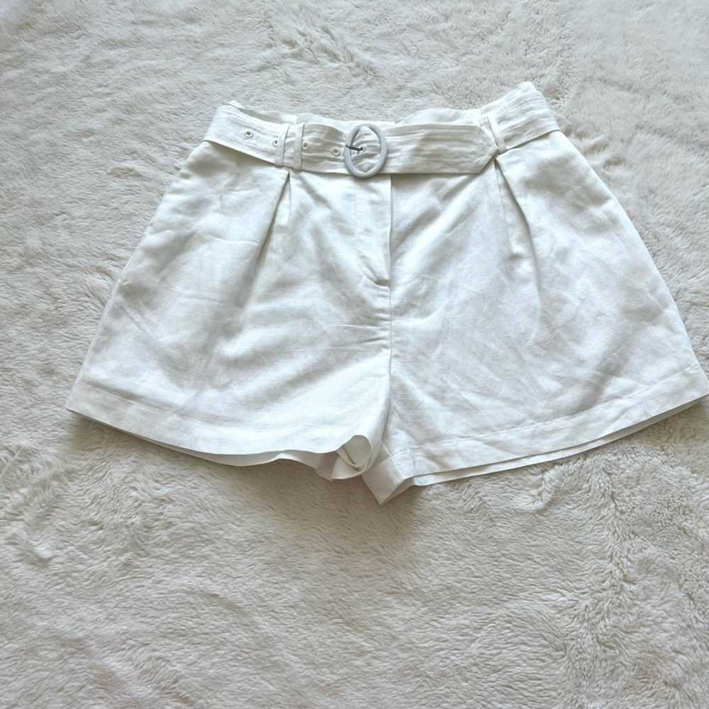Other Parker women linen shorts size 2 - image 4