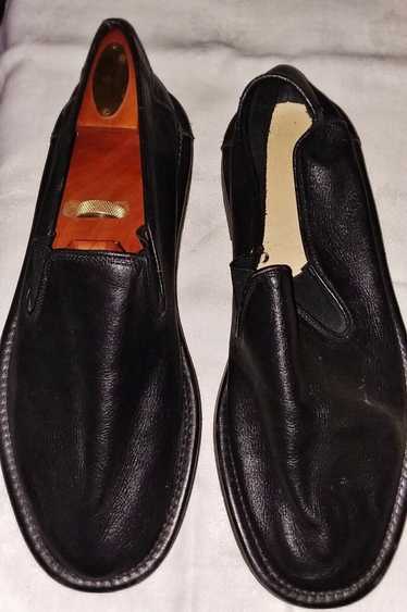 Japanese Brand Vintage Japanese Black Leather Slip