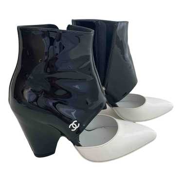Chanel Patent leather ankle boots