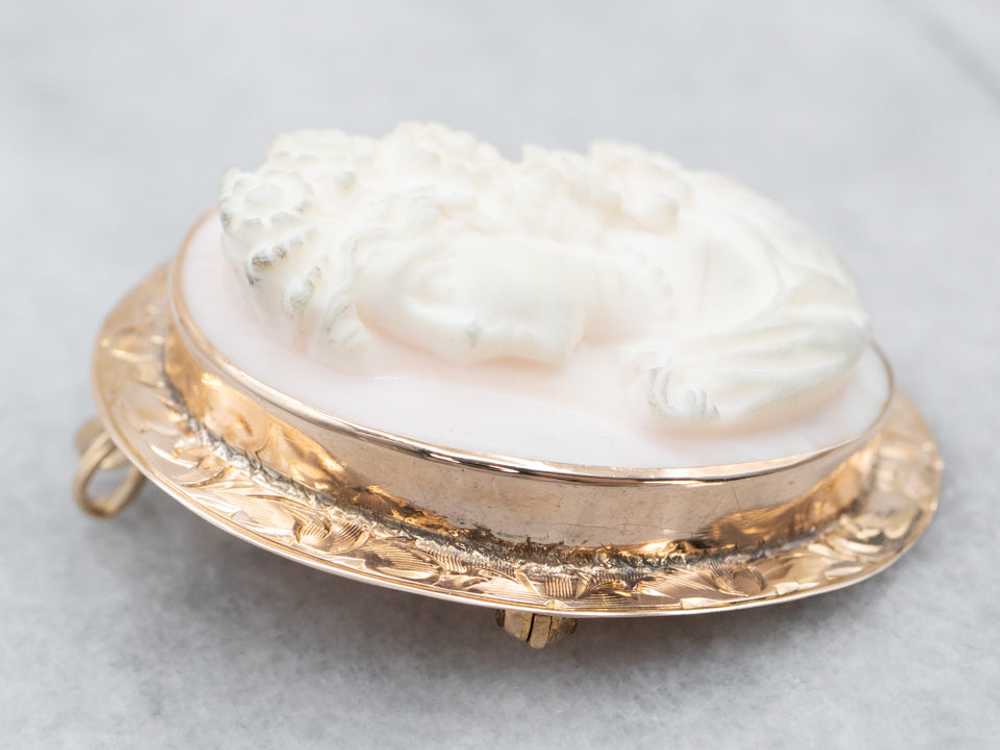 Antique Cameo Brooch or Pendant - image 2