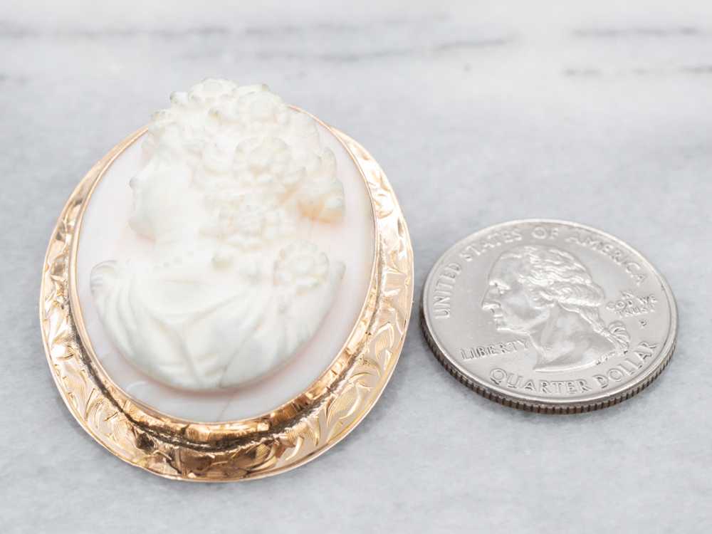 Antique Cameo Brooch or Pendant - image 4