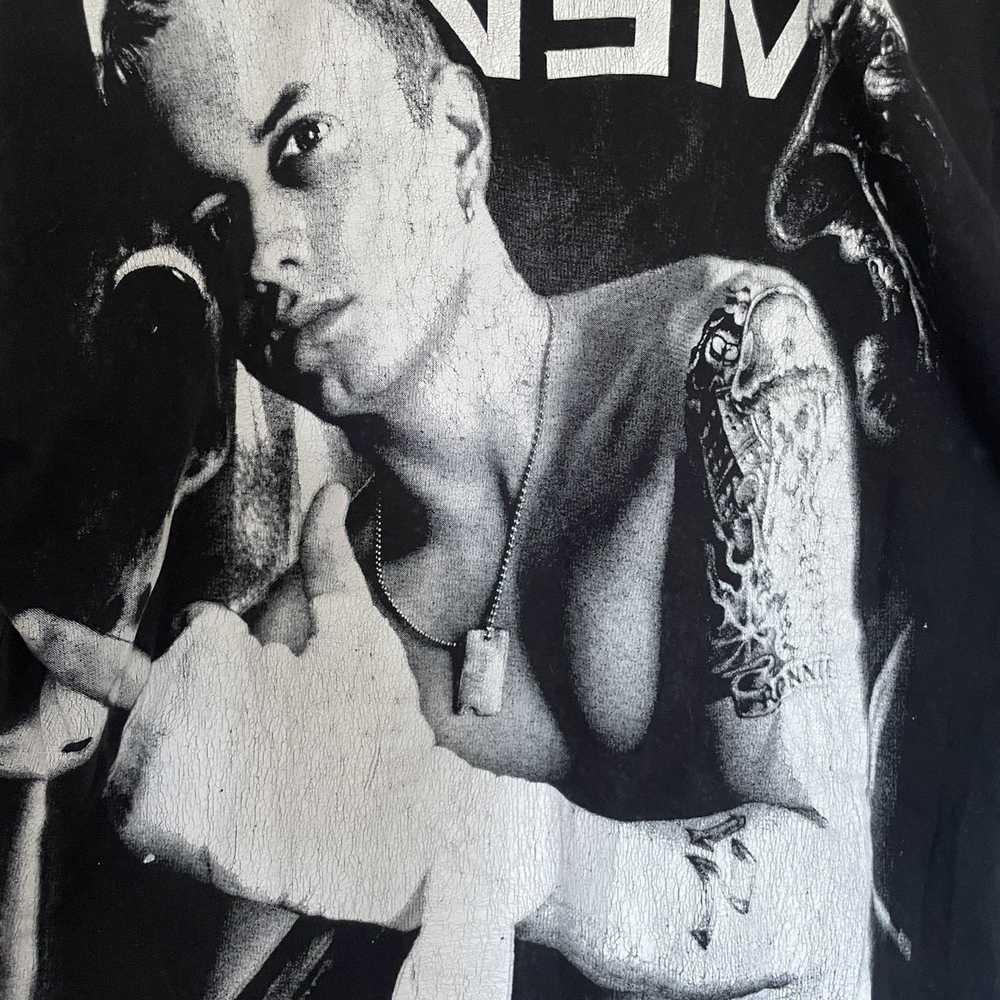 Rap Tees × Vintage Vintage Eminem Bootleg Raptee … - image 6