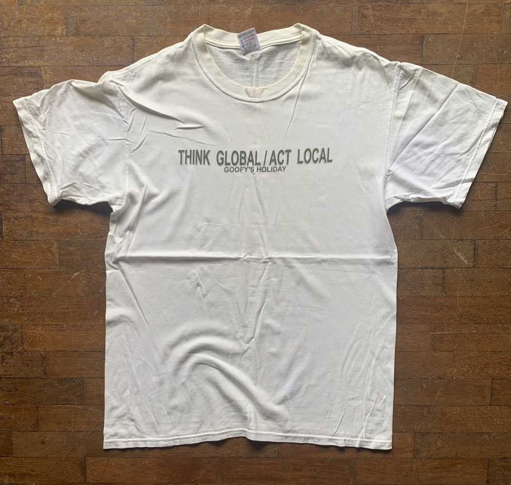 Anvil × Streetwear × Vintage think global v0010 - image 1