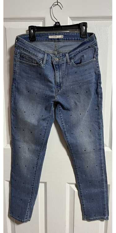 Levi's Levis 711 Studded Skinny Jeans