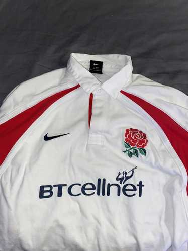 Nike Vintage England 2001 2002 Rugby Nike jersey