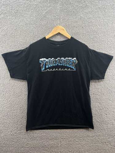 Thrasher magazine black t-shirt - Gem