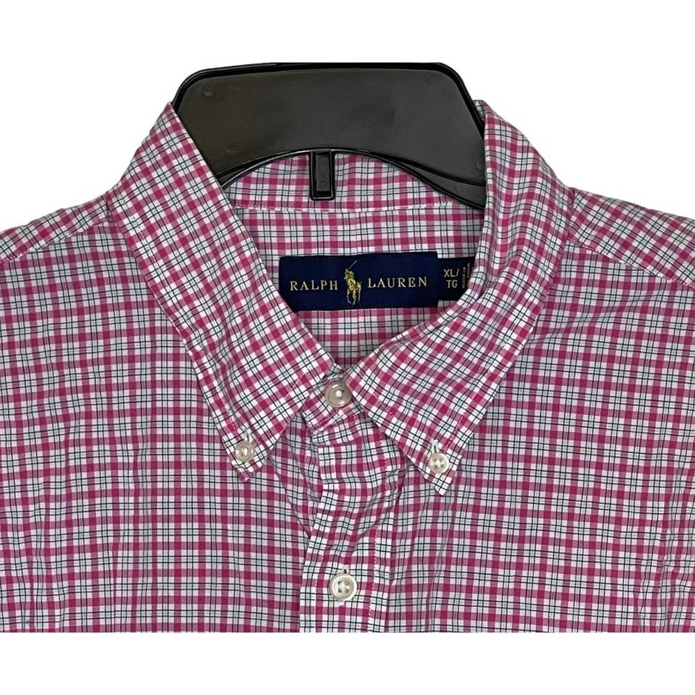 Polo Ralph Lauren Polo Ralph Lauren Shirt XL Pink… - image 2