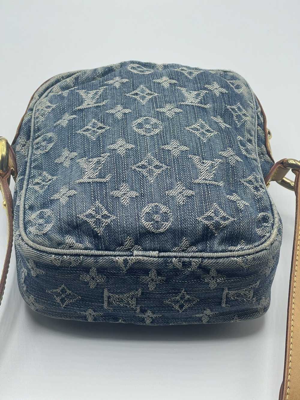 Louis Vuitton Louis Vuitton Denim Camera Cross Bo… - image 10