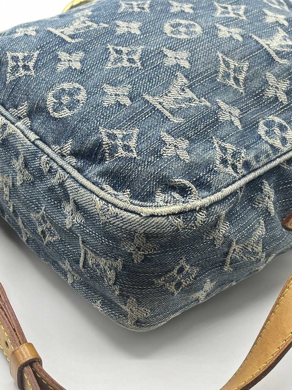 Louis Vuitton Louis Vuitton Denim Camera Cross Bo… - image 11